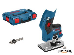 Bosch rifilatore a batteria GKF 12V-8 Professional in valigetta