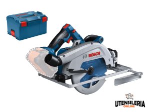 Bosch sega circolare a batteria GKS 18V-68 GC BITURBO per legno in valigetta