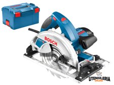 Bosch sega circolare a filo GKS 65 GCE Professional 1800W lama 190mm in L-BOXX