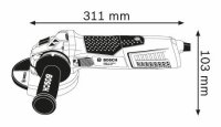 Smerigliatrice angolare elettrica GWS 17-150 CI 1.700W Ø 150mm