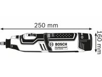 Utensile multifunzione GRO 12V-35 Bosch in valigetta senza batteria