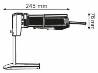 Bosch tagliagommapiuma a filo GSG 300 Professional profondità di taglio 300 mm