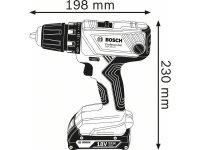 Trapano avvitatore GSR 18V-21 Bosch a batteria 18V in valigetta