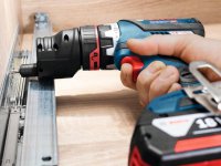 Bosch trapano avvitatore GSR 18V-60 FC Professional con 2 batterie 5Ah, caricabatterie e valigetta