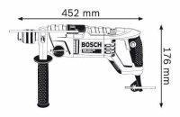 Trapano elettrico a percussione Bosch GSB 162-2 RE 1500W