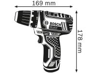 Trapano avvitatore GSR 12V-15 Bosch in valigetta senza batteria