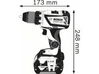 Trapano avvitatore GSR 18 V-60 C Bosch in valigetta senza batteria