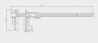 Calibri digitali IP54 in fibra di carbonio con preset