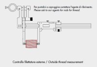 Calibri a comparazione interno/esterno 0,01-40 mm INOX temprato