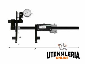 Calibri a comparazione interno/esterno 0,01-40 mm INOX temprato