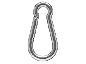 Moschettoni a pera Carcano A530B in acciaio inox AISI 316, 40-160mm (20pz)