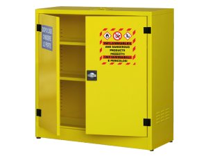 Armadio di sicurezza Carvel 1075x500x1100mm per liquidi infiammabili e solventi