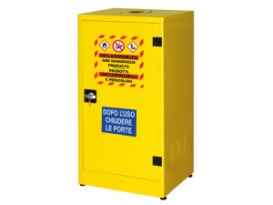 Armadio di sicurezza Carvel 575x500x1100mm per liquidi infiammabili e solventi