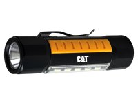 Torcia tattica CAT CT3410 a doppio fascio in alluminio, 275 lumen