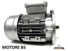 Motore elettrico trifase IE3 400V 4 poli 1400 giri 90S4 Kw 1.1 B5 B14
