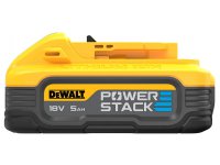Batteria compatta DeWalt Powerstack XR 18V 5.0Ah con celle a sacchetto