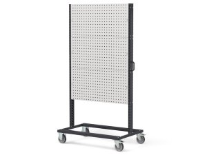 Carrello multiuso Fami Bin Cart 1009 con 6 pannelli forati, 1067x668x1965mm