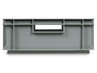 Cassetta in plastica Fami Euro Box 600x400x150mm con maniglie aperte e fondo rinforzato