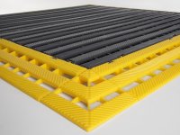 Elemento angolare in polietilene Fami MAT 110x110x25mm per tappeto antisdrucciolo (10pz)