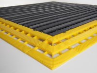 Raccordo di salita in polietilene Fami MAT 400x110x25mm per tappeto antisdrucciolo (12pz)
