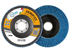 Dischi lamellari Fervi Grindflex Classic per sgrossatura acciaio e ghisa, 115x22mm(10pz)