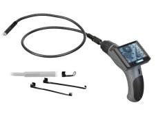Endoscopio flessibile per meccanica Fervi E022/12 con schermo LCD e sonda 900mm