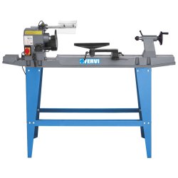 Tornio da legno Fervi 0751 trasmissione a cinghia 230V 0,37kW