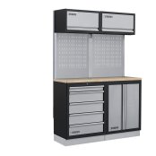 Arredamento modulare per officina in acciaio A007M Fervi 1360x498x2000 mm