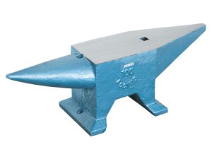Incudine in acciaio indurito Fervi 0157/100 per forgiatura fabbro, 100 kg