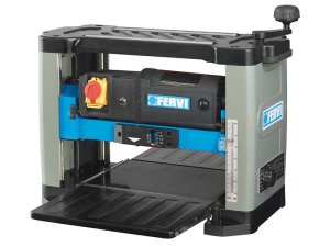 Pialla a spessore per legno portatile Fervi 0517A con piano in granito 1,5 kW 230V