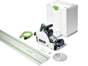 Sega ad affondamento con incisore Festool TSV 60 KEBQ-Plus-FS con binario guida