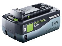 Set di ricarica Festool SYS 18V con 2 batterie BP18 da 8,0 Ah e carica batterie SCA 16