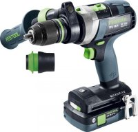 Festool Trapano avvitatore con percussione a batteria QUADRIVE TPC 18/4 5,0/4,0 I-Plus