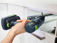 Trapano avvitatore Festool TXS 18 C 3,0-Set con batterie, accessori e valigetta portainserti