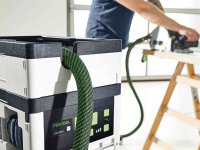 Aspiratore mobile a batteria Festool Cleantec CTLC SYS I-Basic 18V per solidi/liquidi, 4,5lt