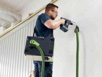 Aspiratore mobile a batteria Festool Cleantec CTLC SYS I-Basic 18V per solidi/liquidi, 4,5lt