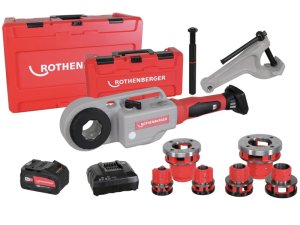 Rothenberger filiera batteria Supertronic 2000E CAS, 1/4" a 2" in valigetta