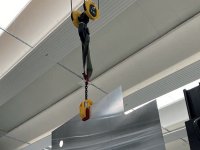 Pinza sollevamento verticale Finat TPS-P per lamiere delicate, portata 0,5-2 ton