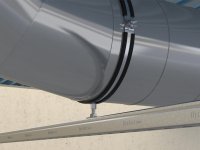 Collare Fischer LGS per canali d’aria circolari, 80-1250mm
