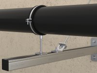 Collare per tubi pesanti Fischer FRSM filettatura metrica, 19-508mm