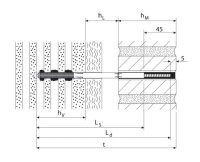 Connettore in acciaio inox A4 Fischer VBS 8 (100pz)