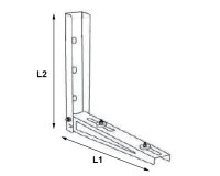 Mensole Klima Easy Klik  per climatizzatori (1conf)