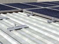 Profilo in alluminio Fischer Solar Flat 4,85mt per pannelli fotovoltaici