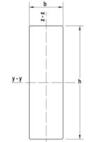 Profilo di controvento BP AL 13x6 4 mt per telai triangolari (3pz)