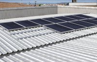 Profilo in alluminio Solar-Flat P 400 0,40mt (50pz)