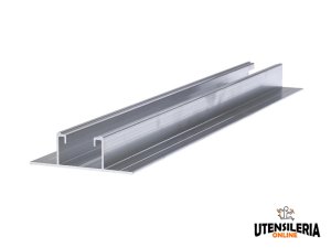 Profilo in alluminio Solar-Flat P 400 0,40mt (50pz)