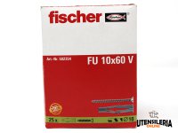 Tasselli Fischer in nylon FU-V con vite truciolare (25pz)