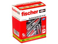 Tasselli sigillanti Fischer DuoSeal 6mm con vite in acciaio inox (50pz)