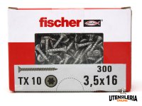 Viti in acciaio inox Fischer FPF ST A2F Power-Fast 3.5x filetto totale (200pz)
