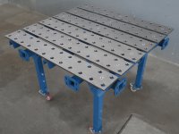 Banco per saldatura SteelPro GPPH 1,2x1,2mt in acciaio a piastre espandibile
